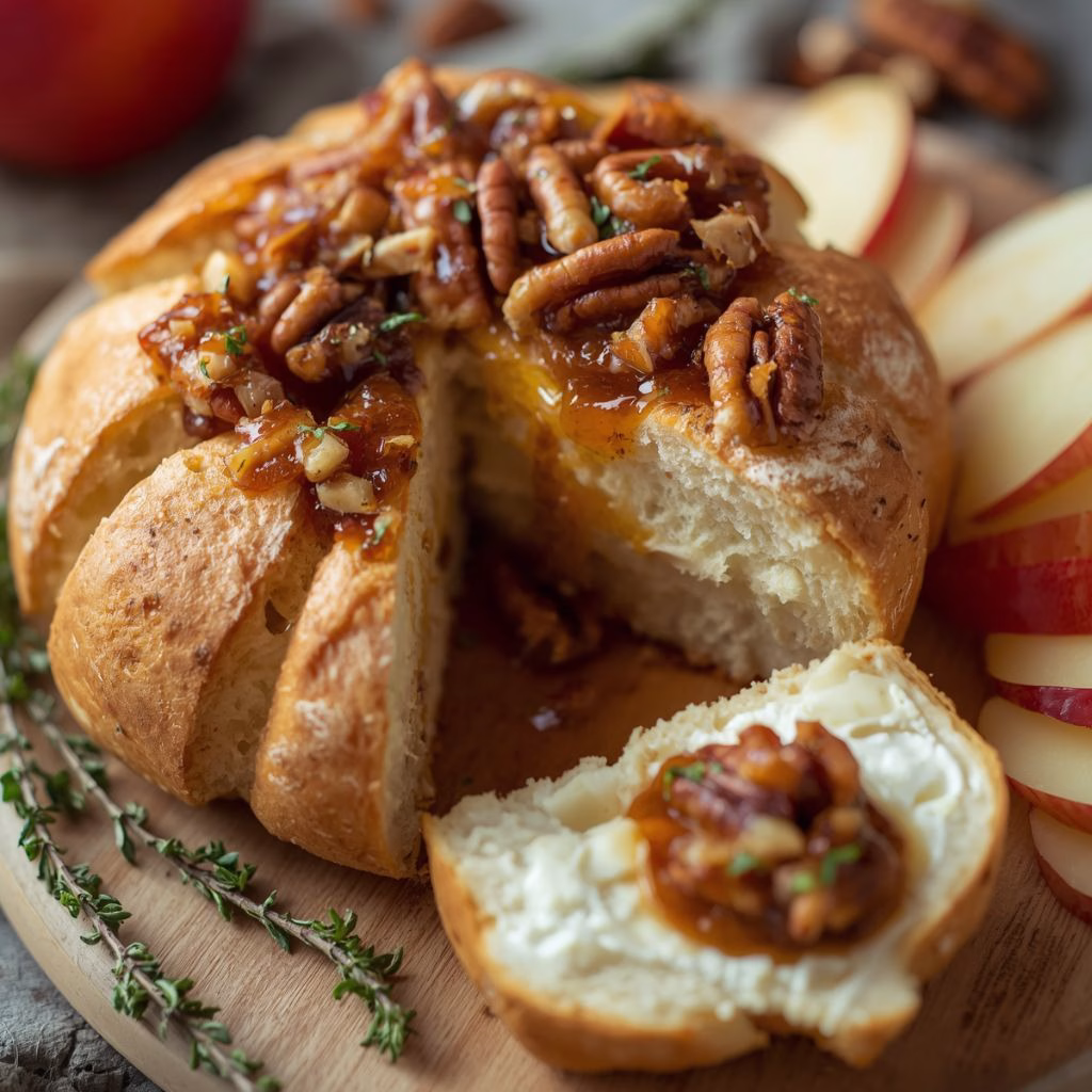 Baked Brie Bread Bowl Recipe
