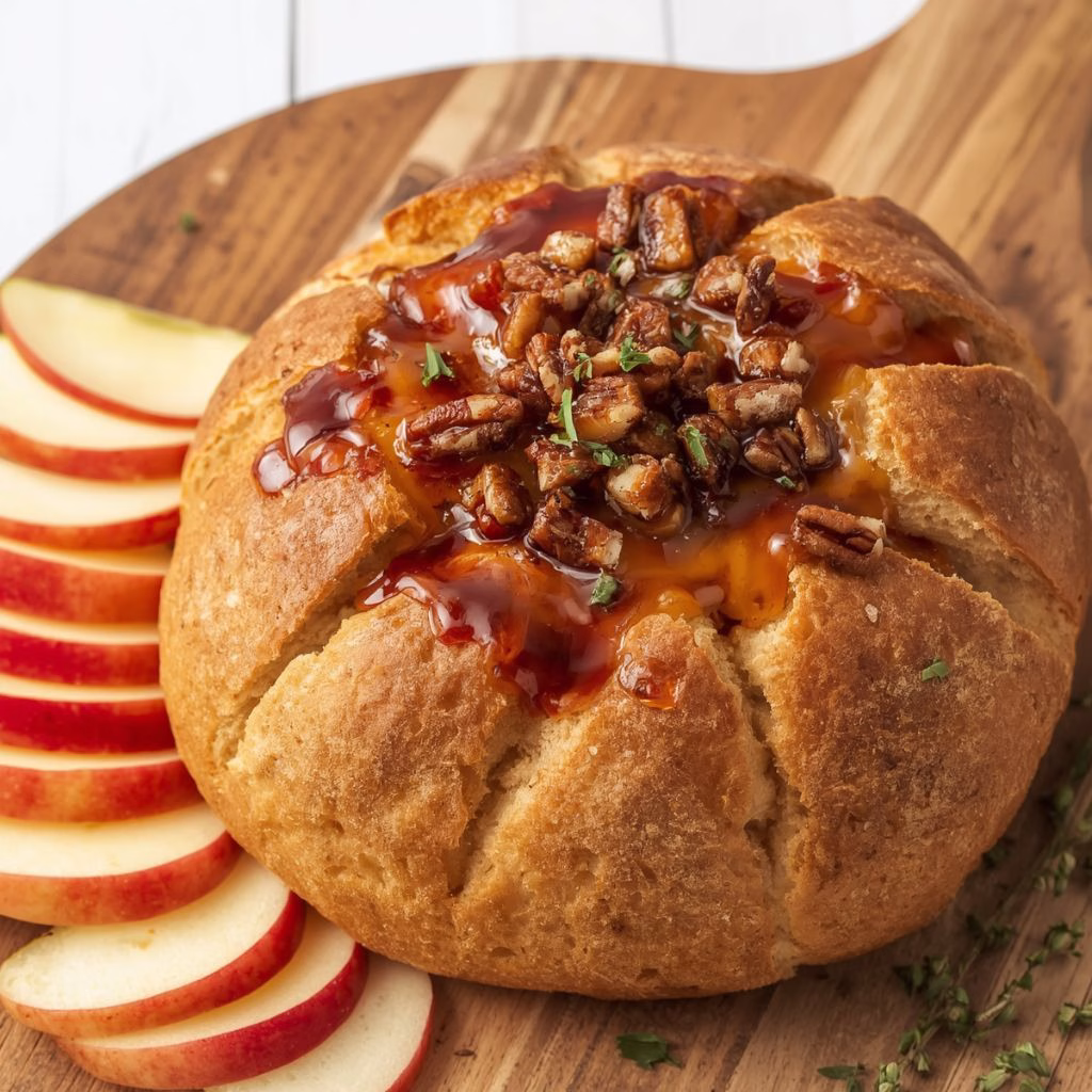 Baked Brie Bread Bowl Recipe