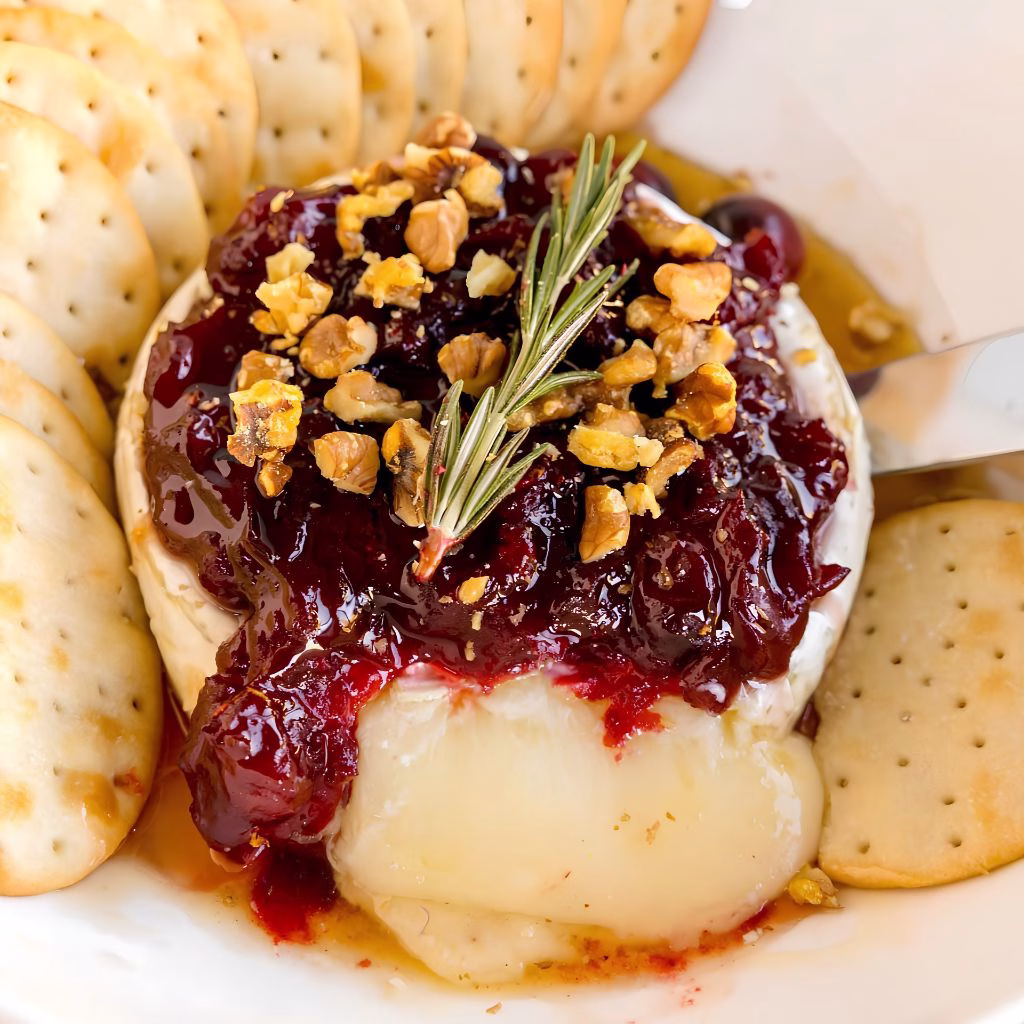 Baked Brie with Cranberry Recipe
