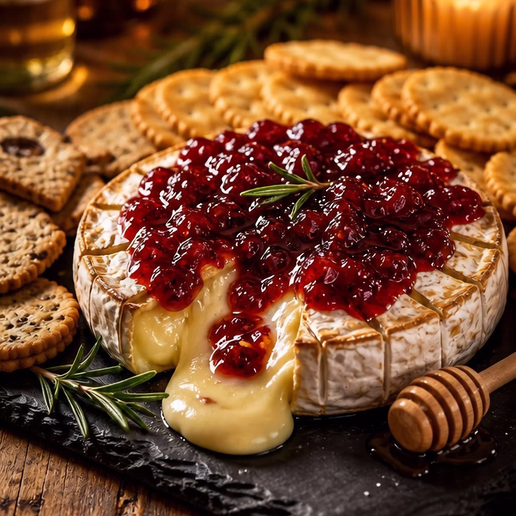 Baked Brie with Cranberry Recipe