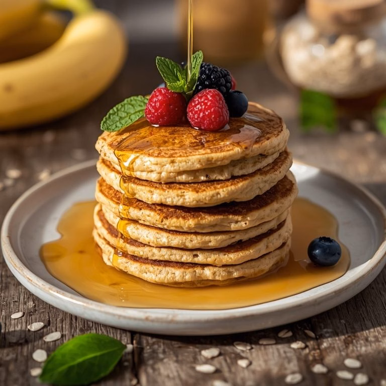 Banana Oat Pancake Recipe