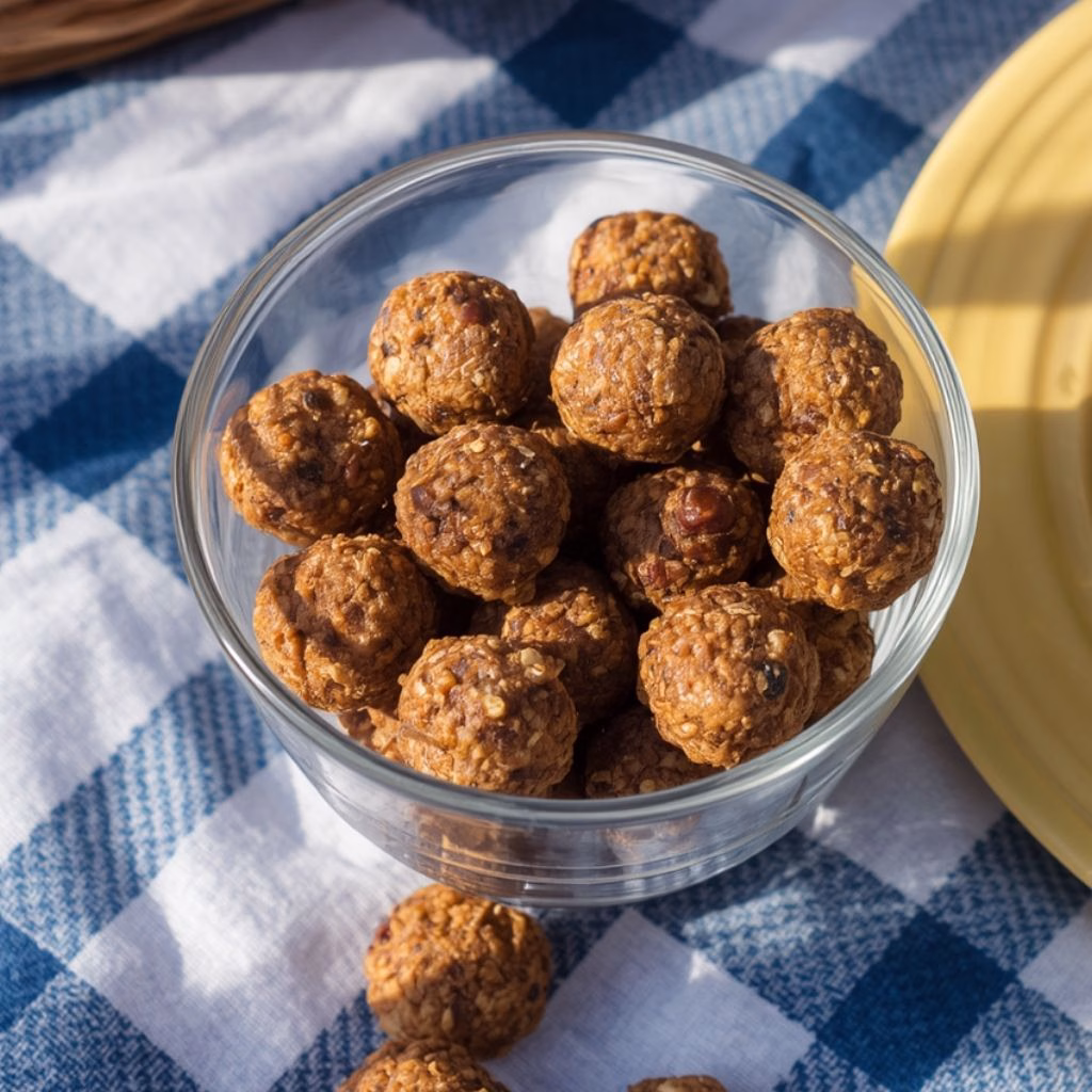 Banana Peanut Butter Snack Bites Recipe