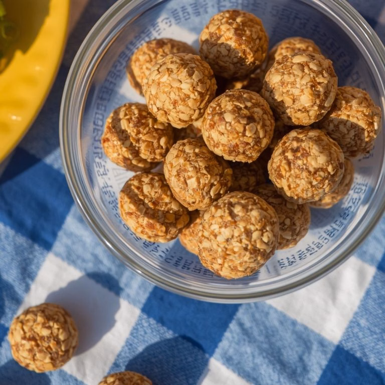 Banana Peanut Butter Snack Bites Recipe