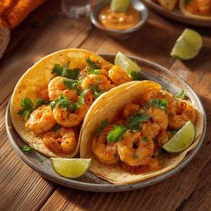 Bang Bang Shrimp Tacos with Creamy Sauce Recipe