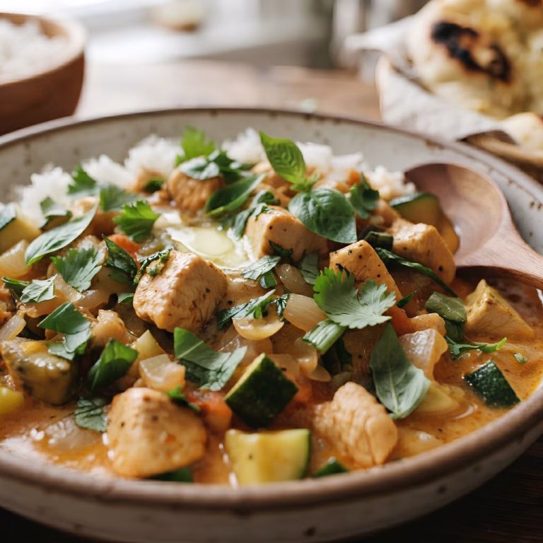 Basil Butter Chicken Recipe