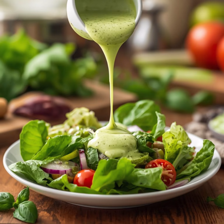 Basil Caesar Dressing Recipe