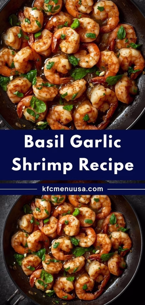 Basil Garlic Shrimp Recipe
