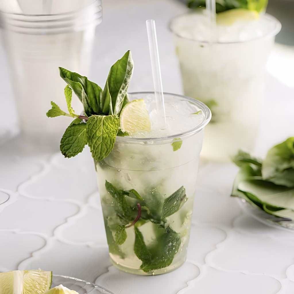 Basil Mojito Mocktail Recipe