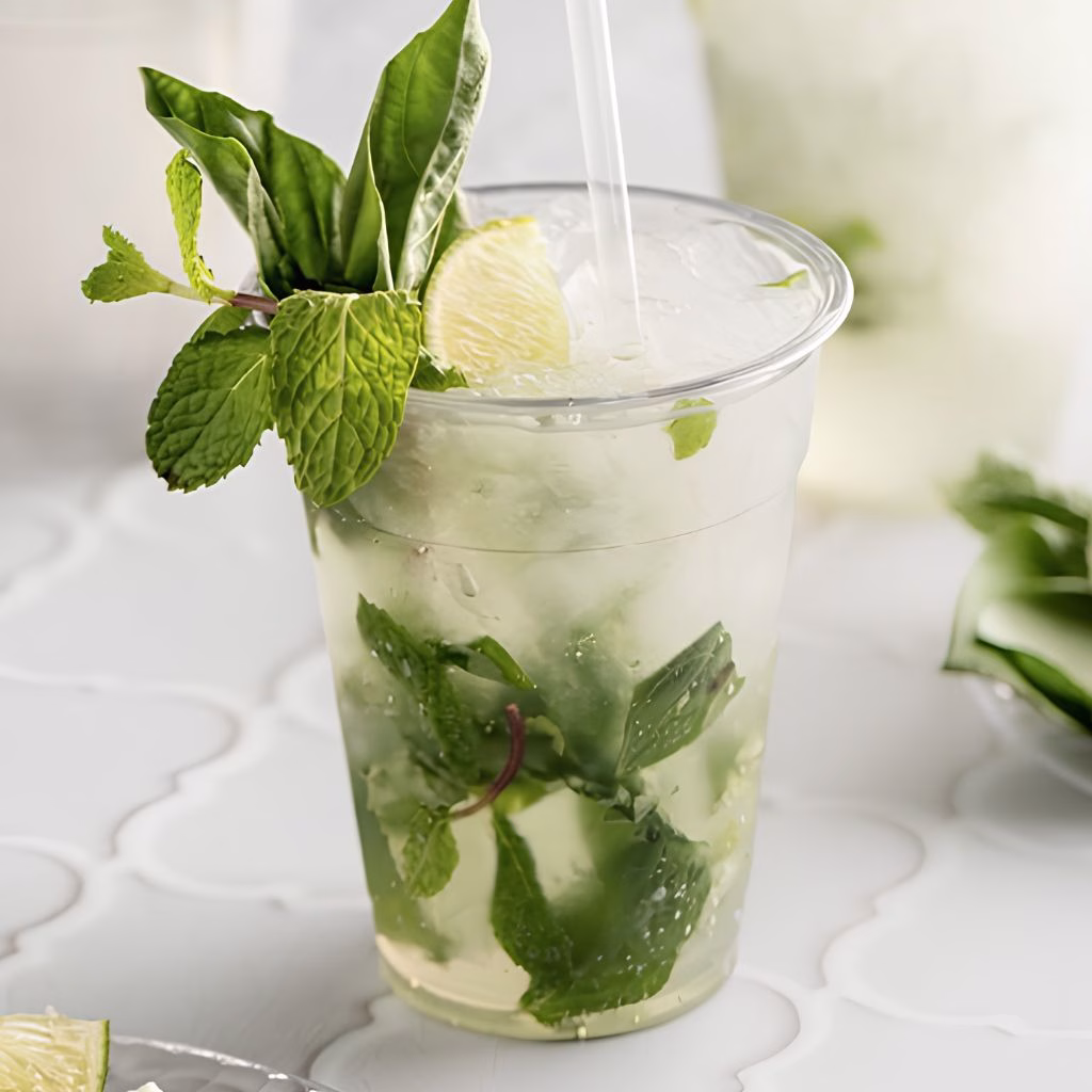 Basil Mojito Mocktail Recipe