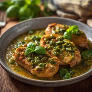 Basil Pesto Chicken Recipe