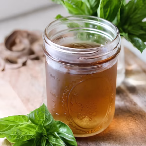 Basil Simple Syrup Recipe