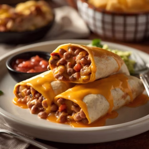 Bean and Cheese Burritos Recipe