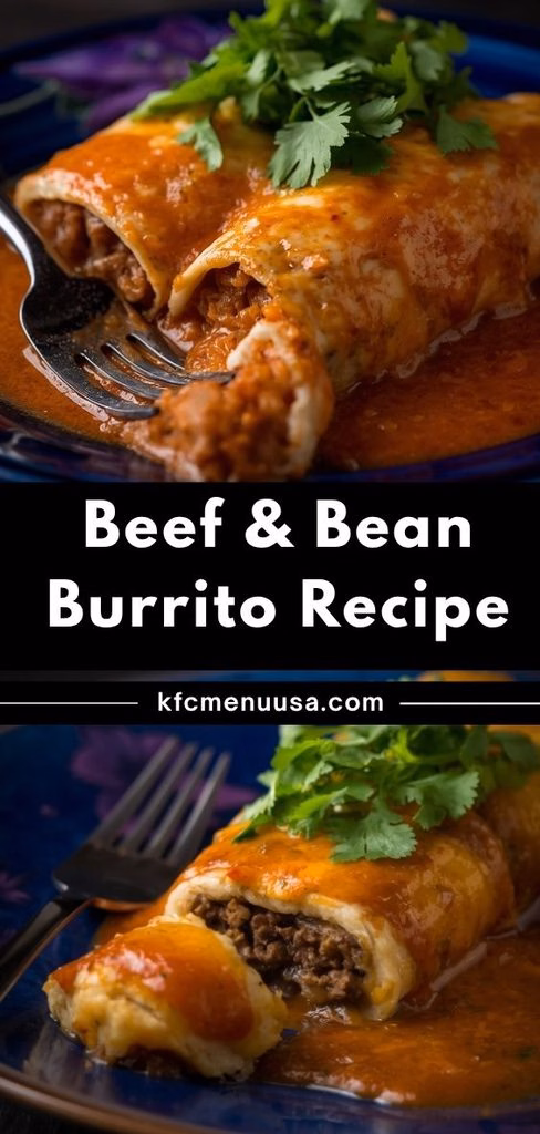 Beef and Bean Burrito Recipe