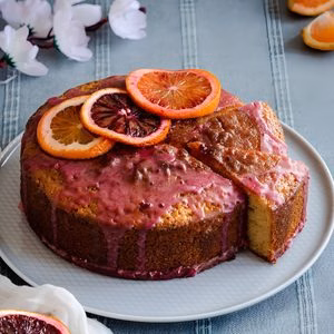 Blood Orange Cardamom Cake Recipe