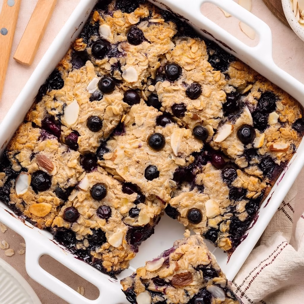 Blueberry Baked Oatmeal Recipe