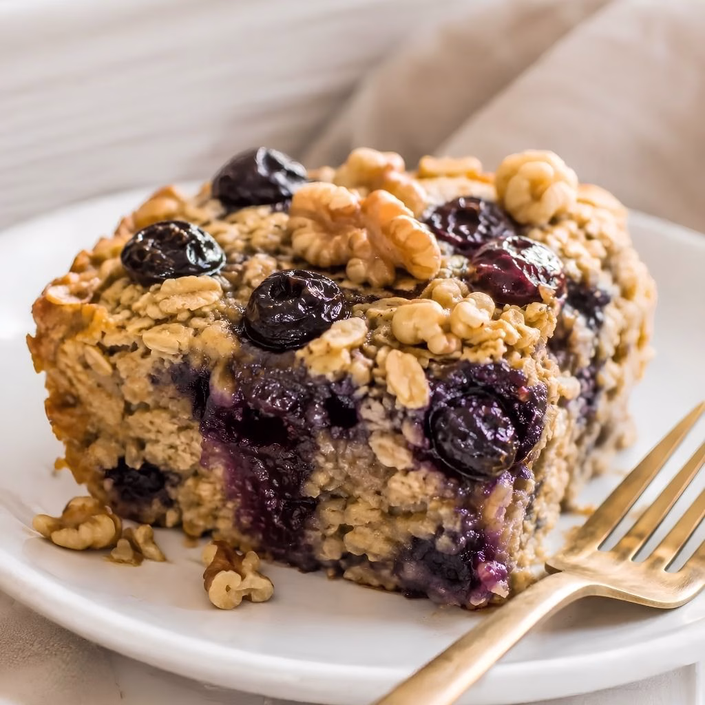 Blueberry Baked Oatmeal Recipe