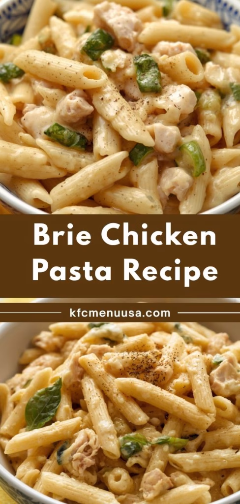 Brie Chicken Pasta Recipe