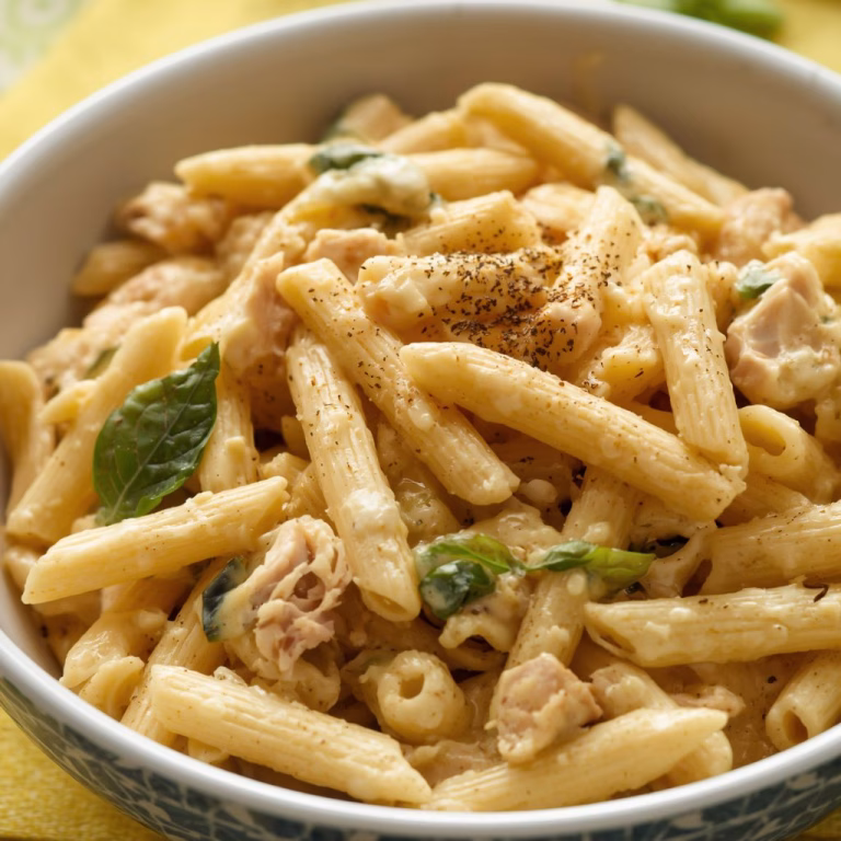 Brie Chicken Pasta Recipe