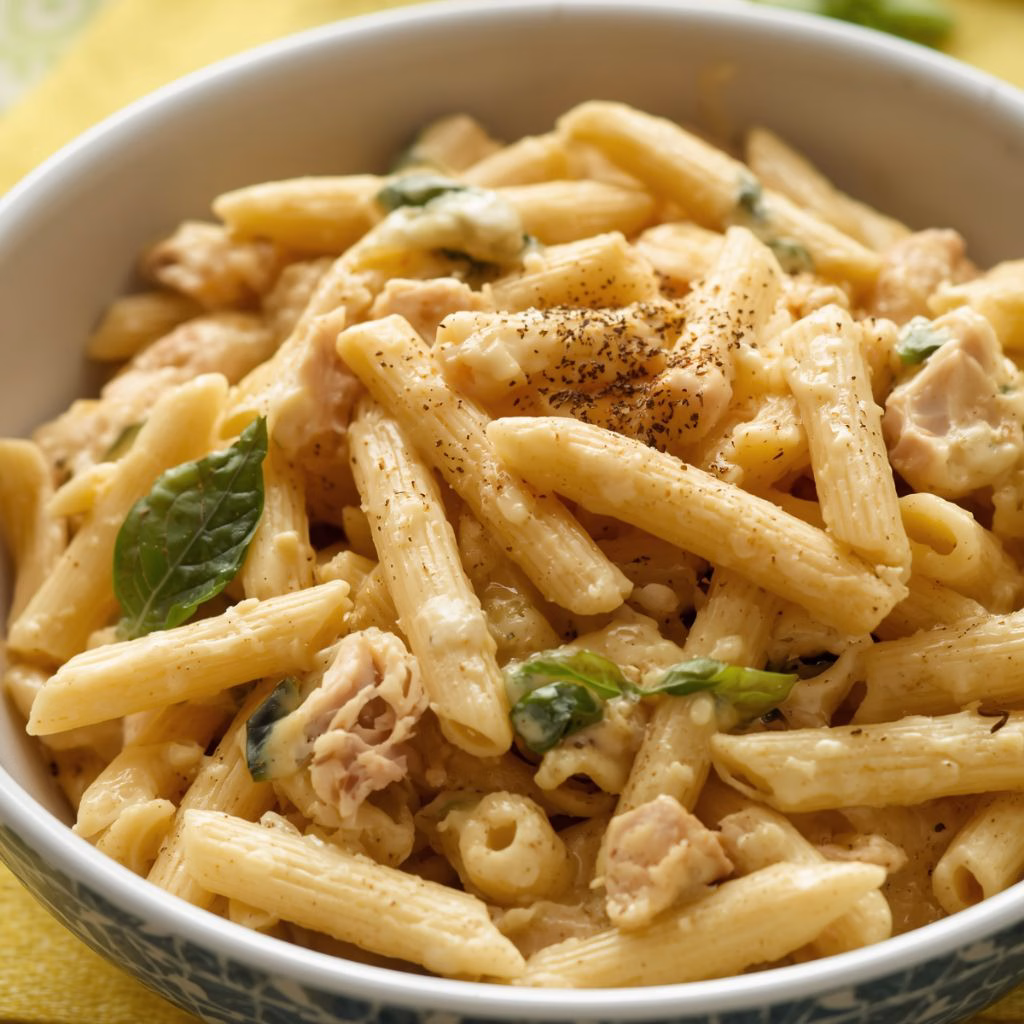 Brie Chicken Pasta Recipe