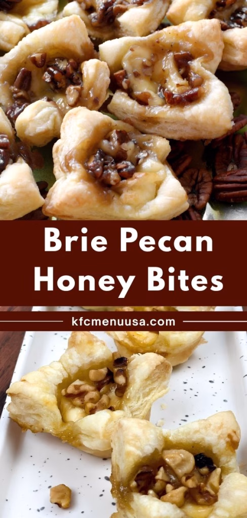 Brie Pecan Honey Bites Recipe