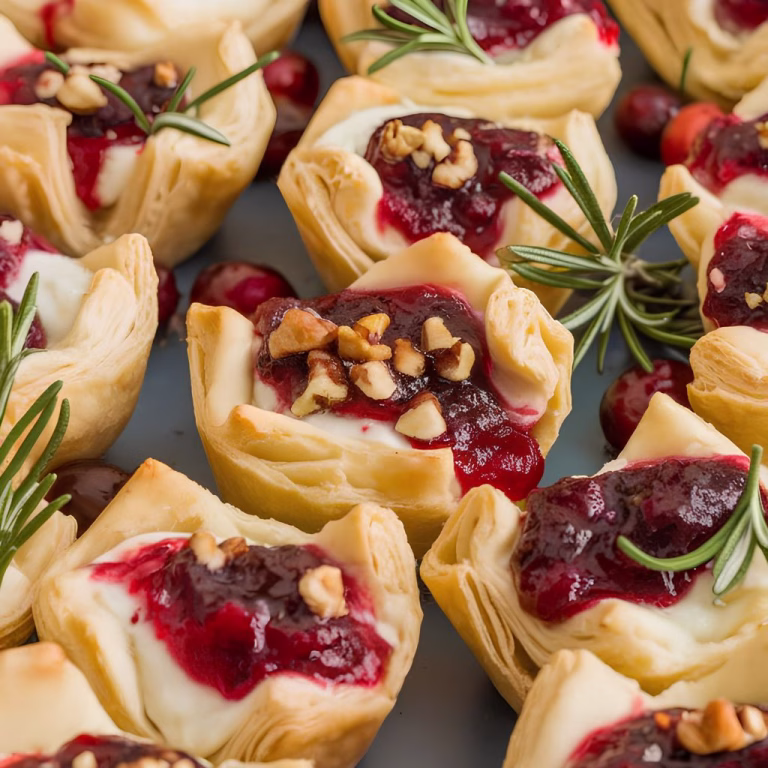 Brie Phyllo Cup Appetizer Recipe
