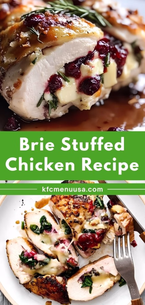 Brie Stuffed Chicken Recipe