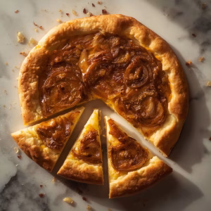 Brie and Caramelized Onion Tart Recipe