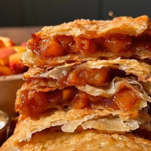 Brown Sugar Peach Toaster Strudels Recipe