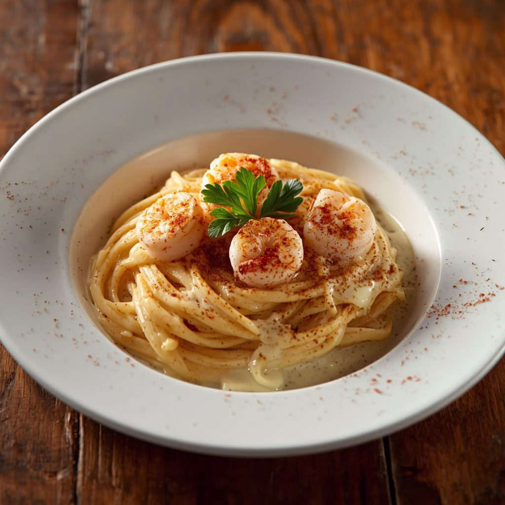Cajun Shrimp Fettuccine Alfredo Recipe