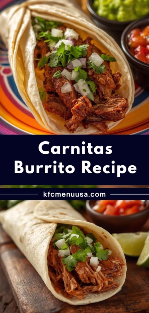 Carnitas Burrito Recipe