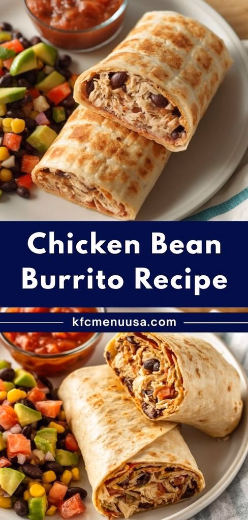 Chicken Bean Burrito Recipe