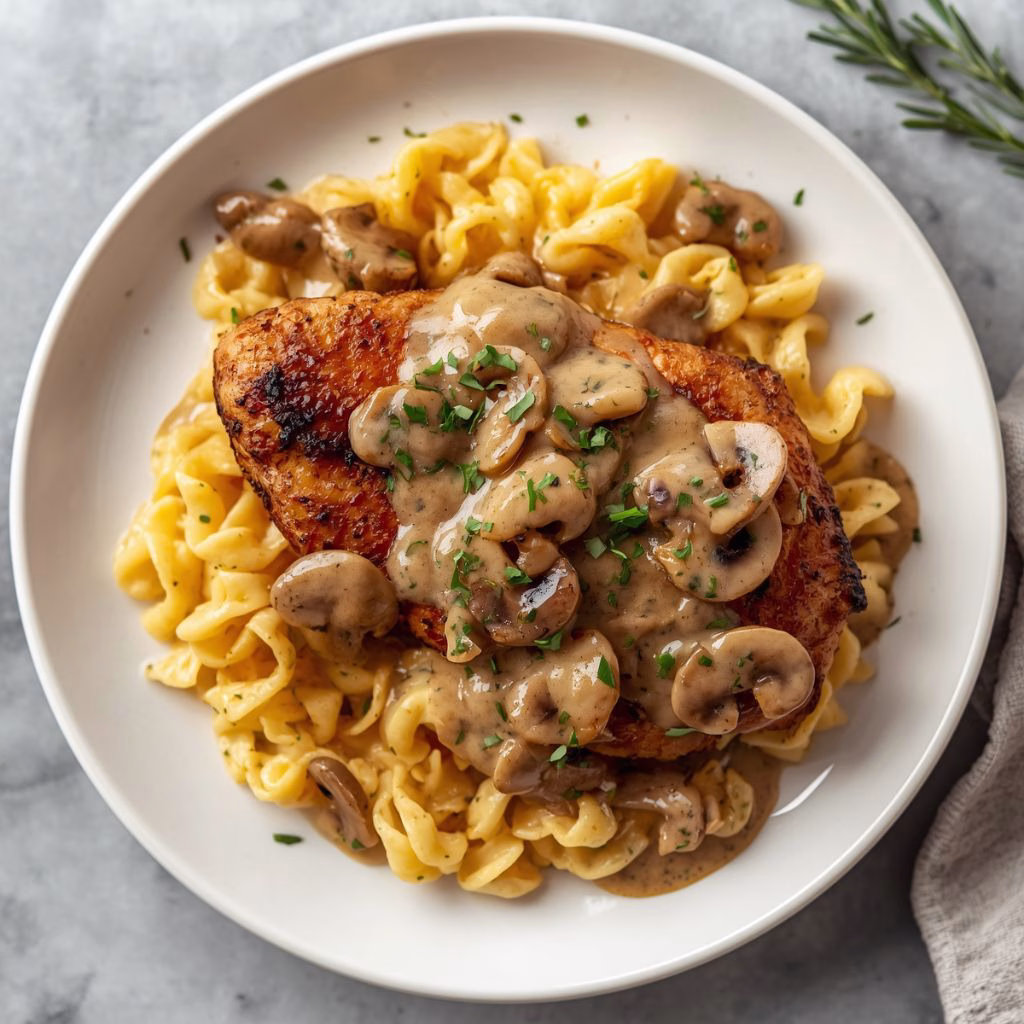 Chicken Buttered Noodles Recipe