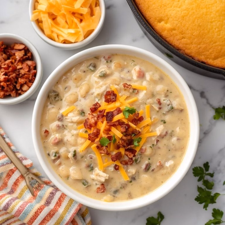 Chicken Chili with Crackers Recipe