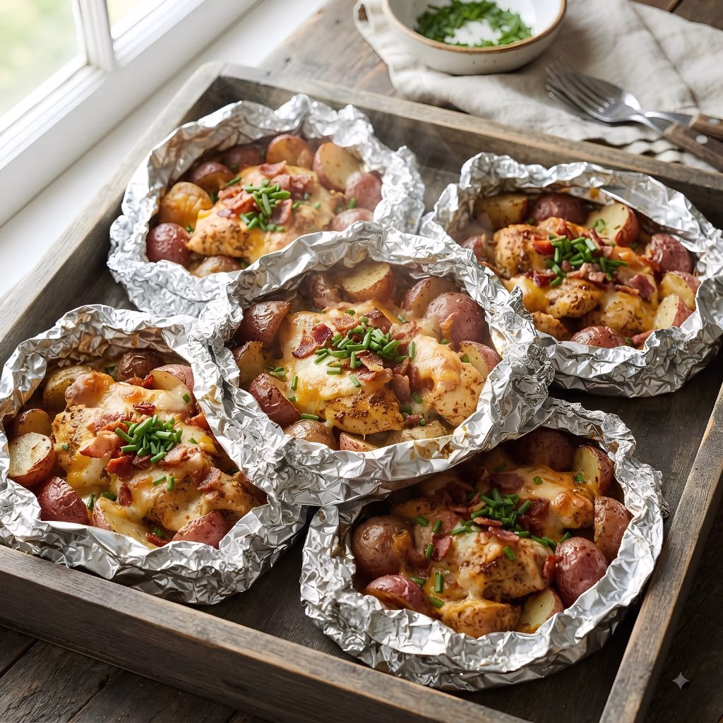 Chicken Foil Packets Recipe
