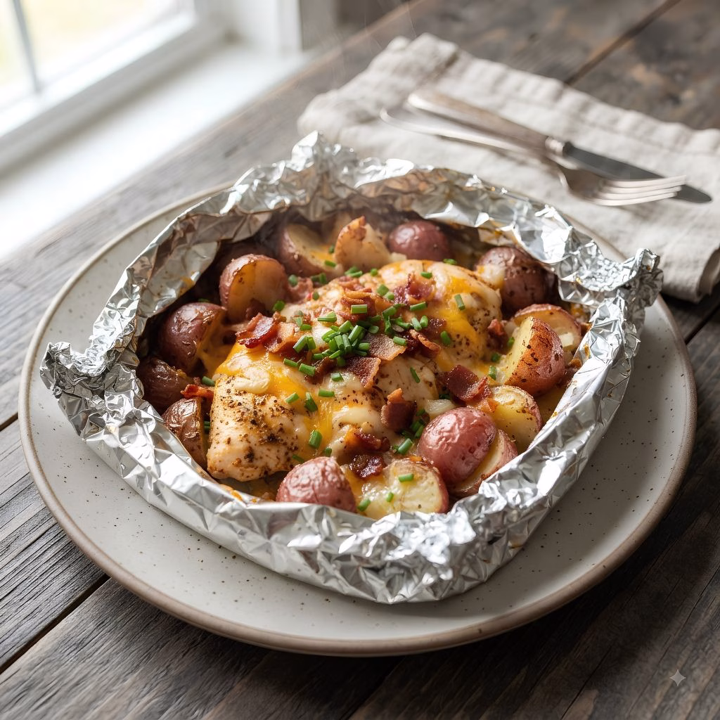 Chicken Foil Packets Recipe