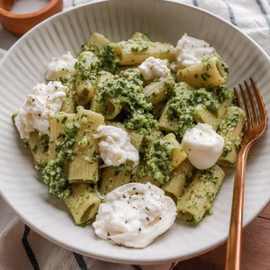 Chive Pesto Pasta Recipe