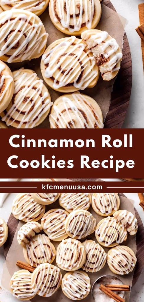 Soft Cinnamon Roll Cookies Recipe