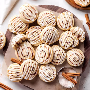 Soft Cinnamon Roll Cookies Recipe