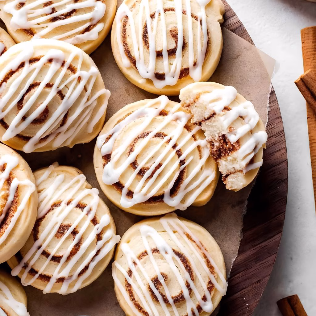 Soft Cinnamon Roll Cookies Recipe