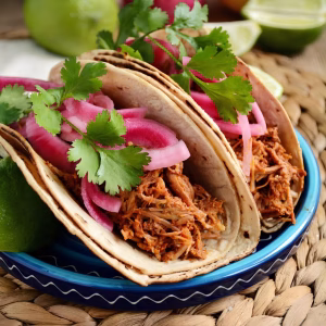 Cochinita Pibil Tacos with Fiery Habanero Salsa Recipe