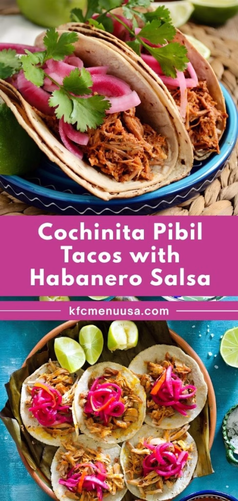 Cochinita Pibil Tacos with Fiery Habanero Salsa Recipe