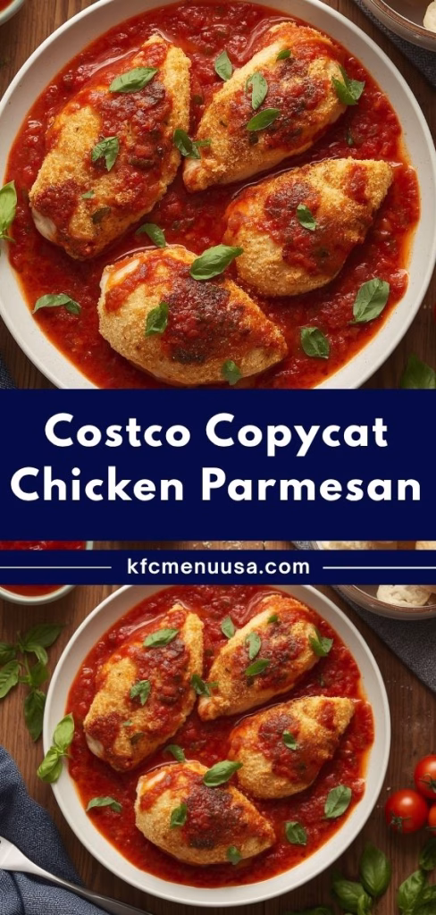 Costco Copycat Chicken Parmesan Recipe