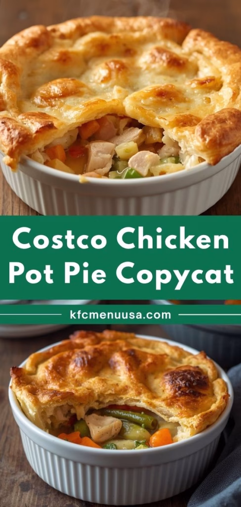 Costco Chicken Pot Pie Copycat Recipe