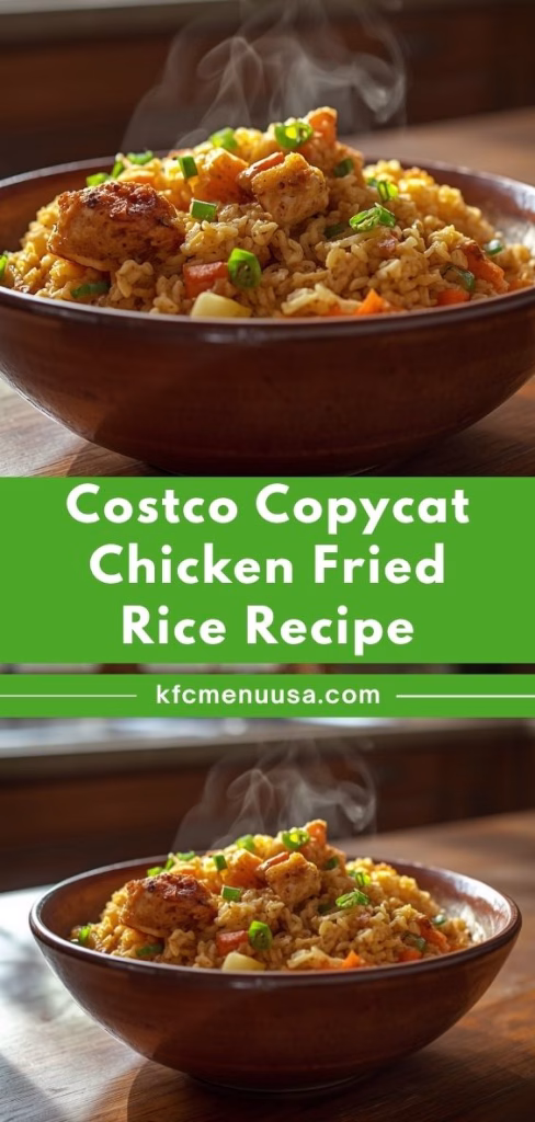Costco Copycat Chicken Fried Rice Recipe