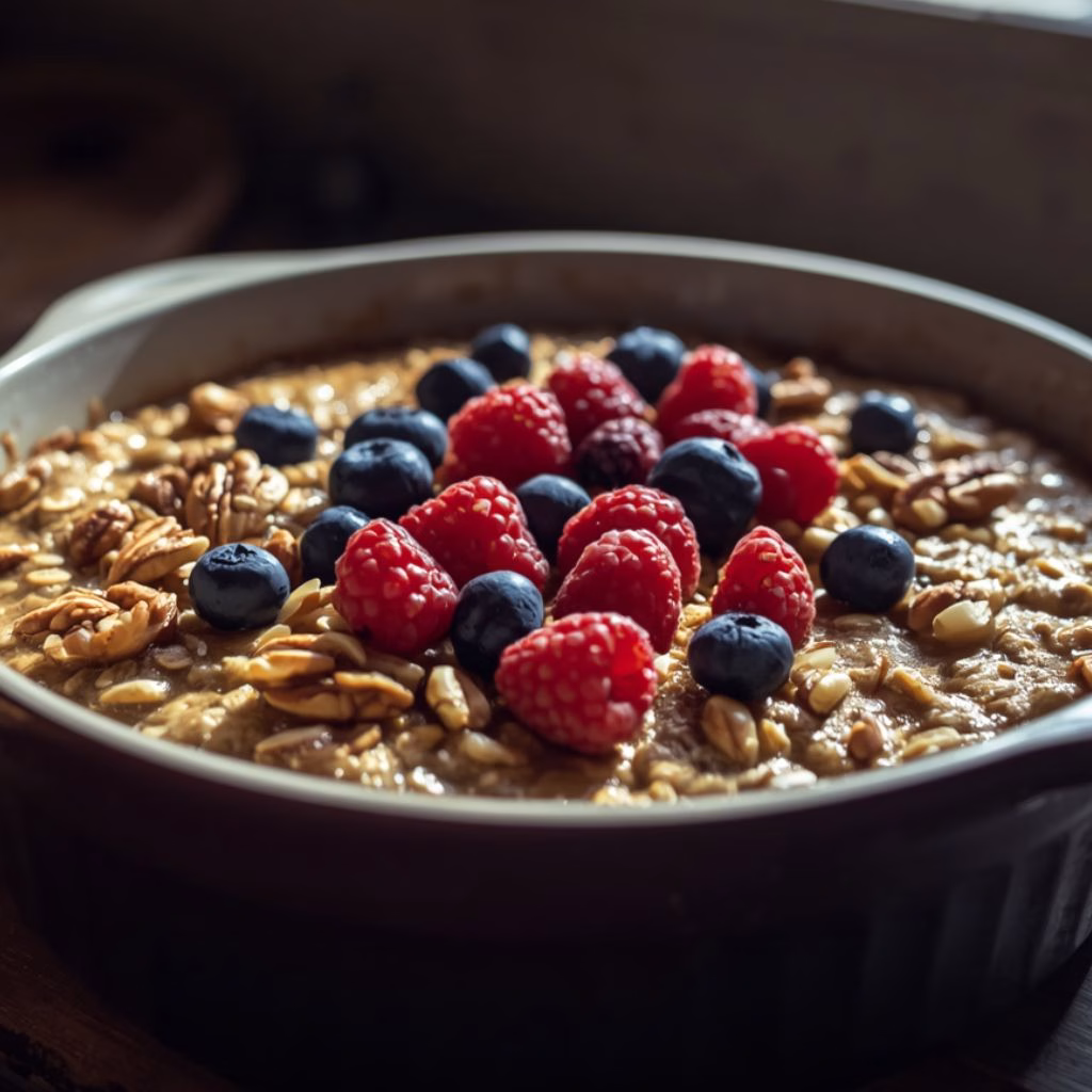 Cottage Cheese Baked Oatmeal Recipe