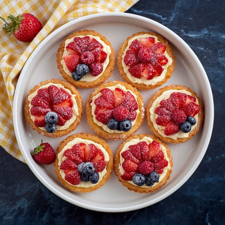 Cream Cheese Puff Pastry Tarts Recipe