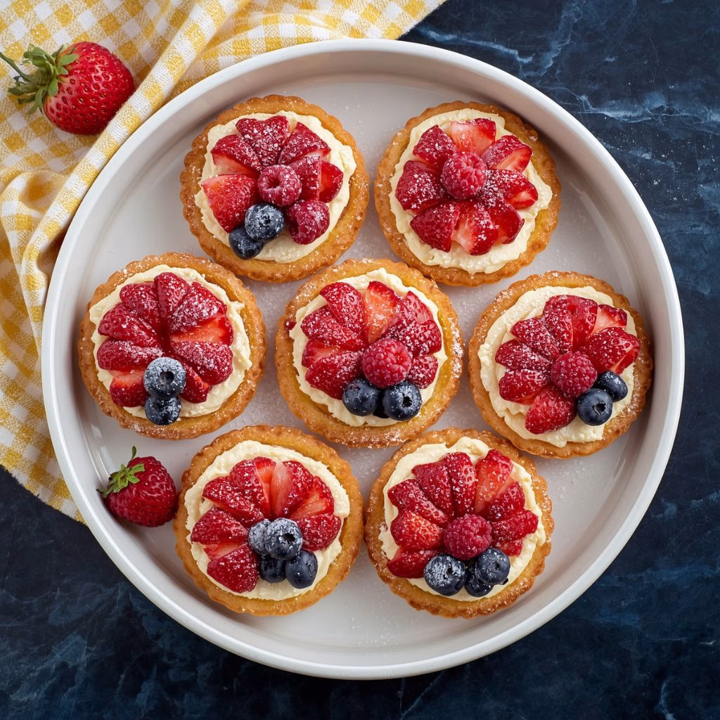 Cream Cheese Puff Pastry Tarts Recipe