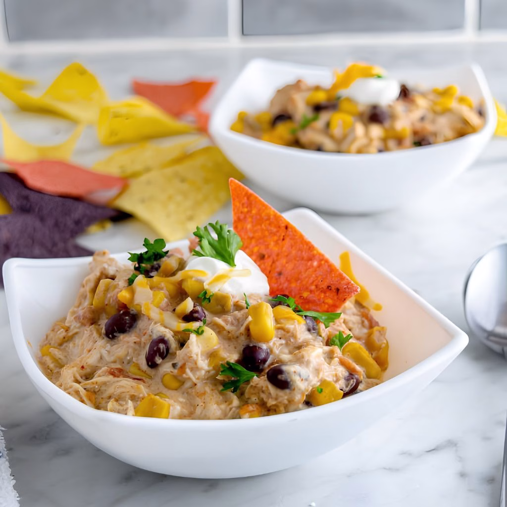 Cream Cheese Ranch Chicken Chili Recipe