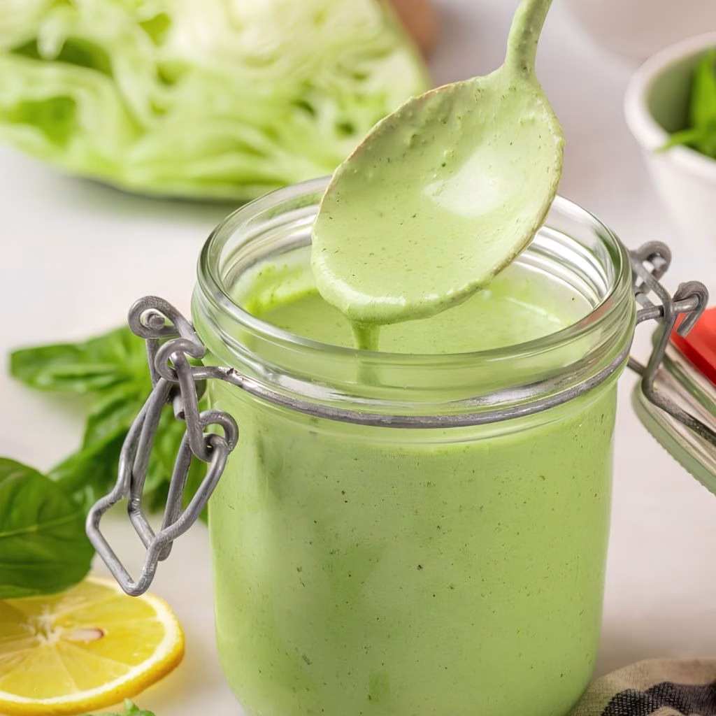 Creamy Basil Dressing Recipe