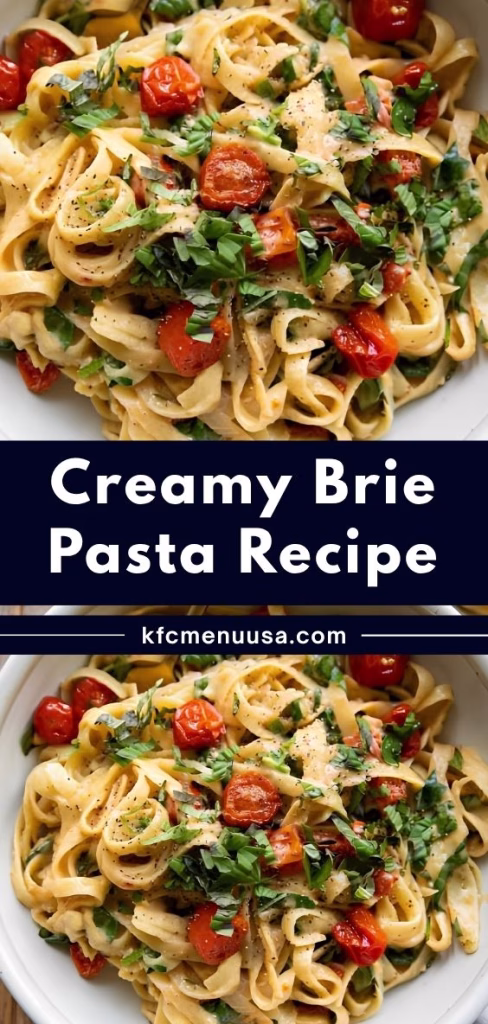Creamy Brie Pasta Recipe
